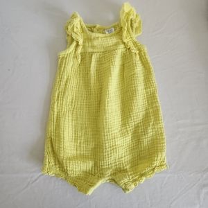 Carter's Flutter-Sleeve Romper Baby Girl